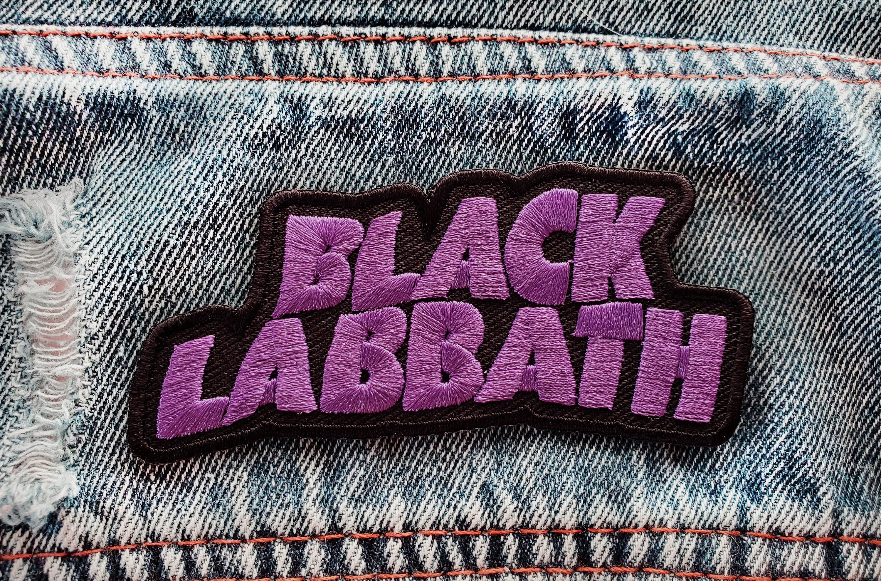 Metal Mutt Embroidered Iron-on Patches