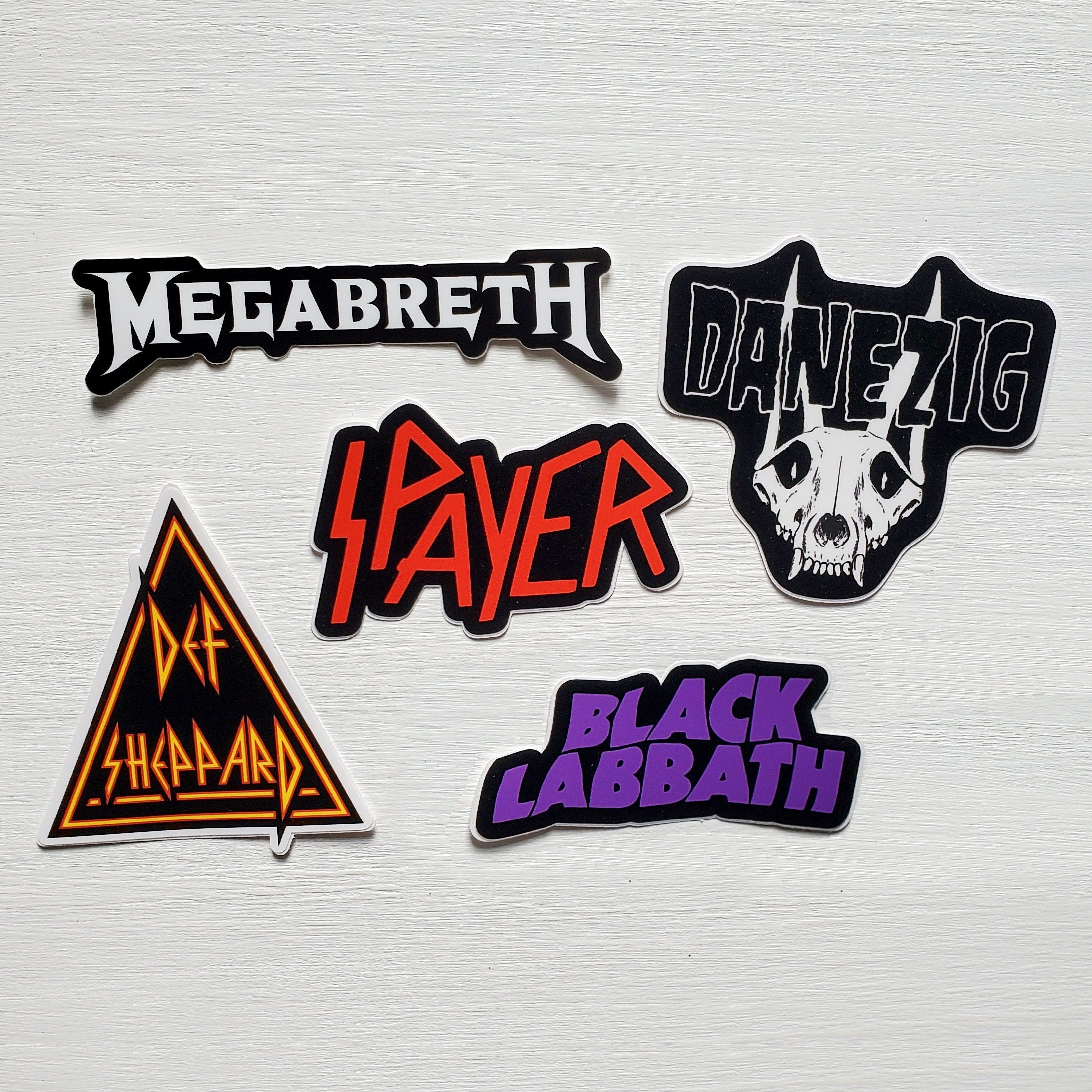 Metal Mutt Vinyl Stickers
