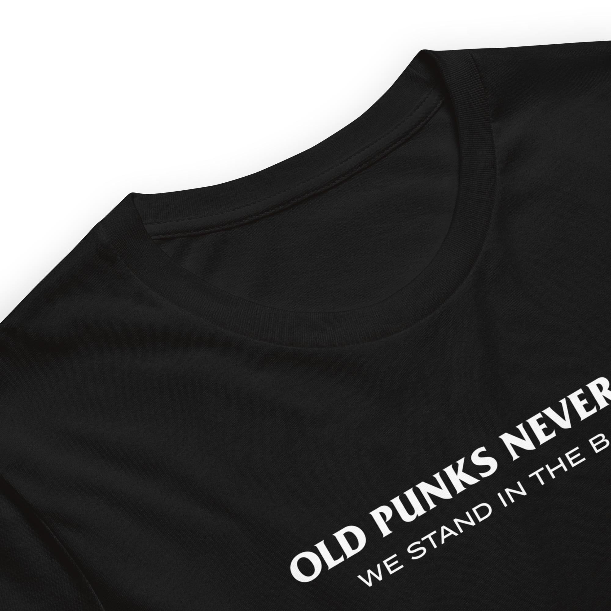 Old Punks Never Die Unisex Bella + Canvas T-shirt