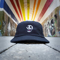 Screaming Skull Embroidered Five Panel Cap