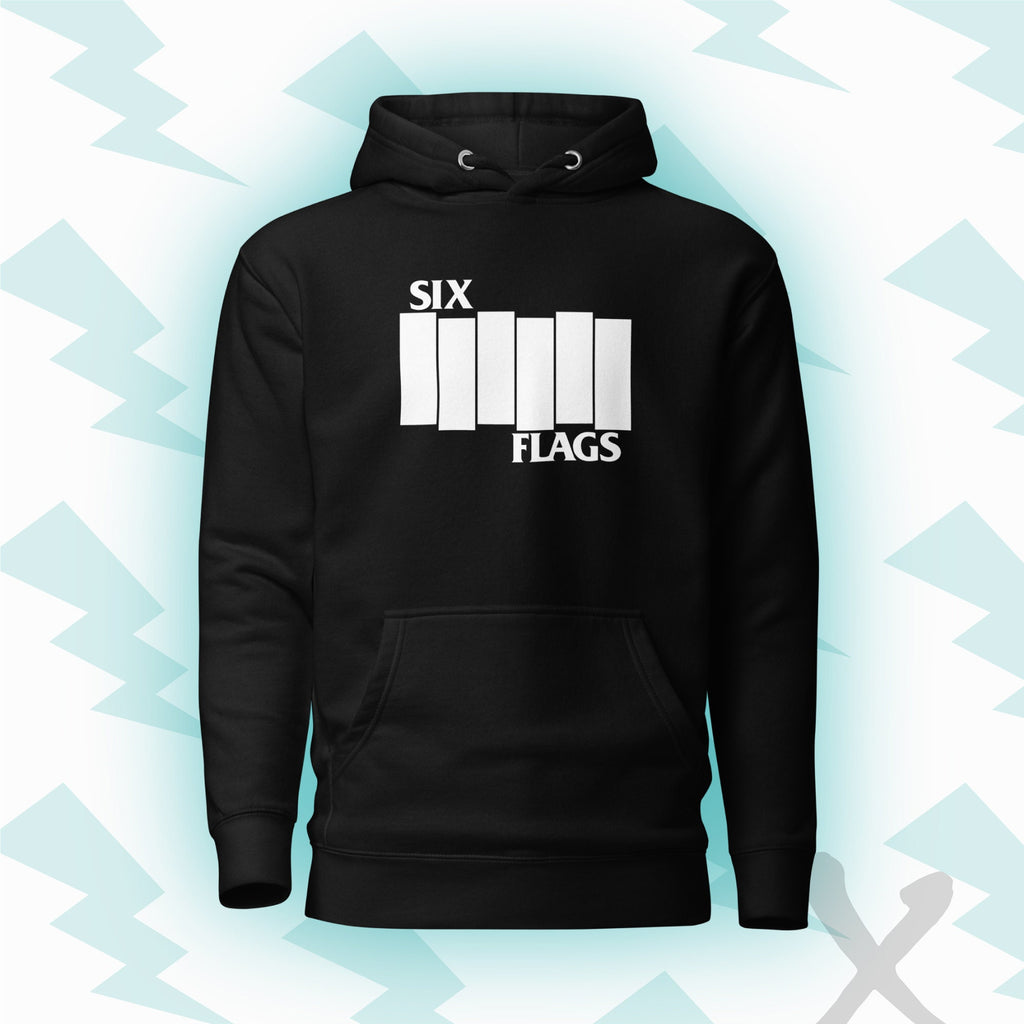 Six Bars Unisex Pullover Hoodie