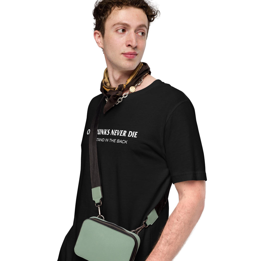 Old Punks Never Die Unisex Bella + Canvas T-shirt