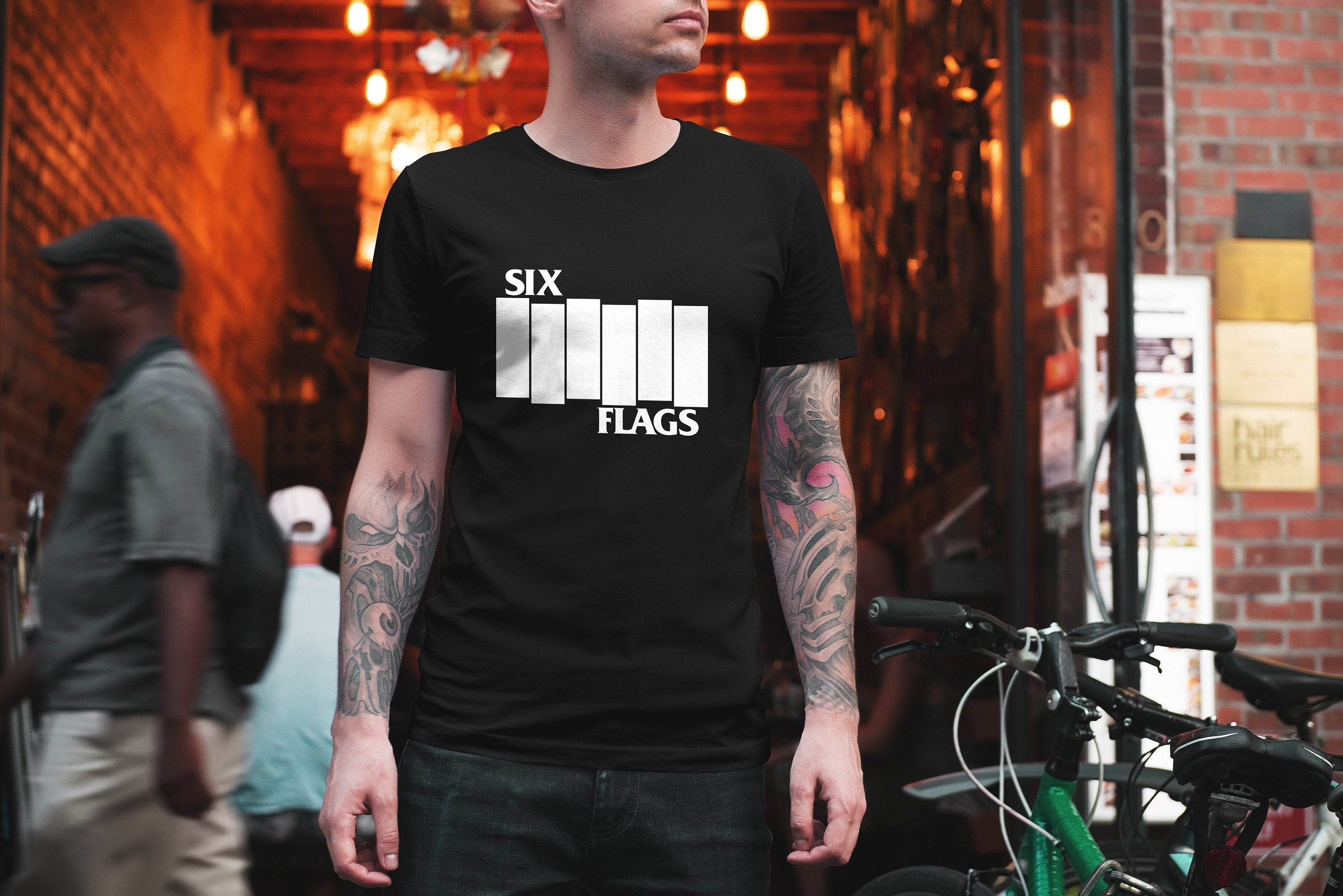 Six Bars Unisex Tee