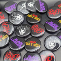 Metal Mutt 1.25" Circle Pin Back Buttons
